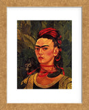 Self Portrait with a Monkey, 1940 (Framed) -  Frida Kahlo - McGaw Graphics