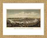 View of Pittsburgh & Allegheny, 1874 (Framed) -  Krebs - McGaw Graphics