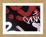 Red Black Tag 2  (Framed) -  Jenny Kraft - McGaw Graphics