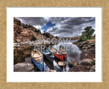 Canoe Break (Framed) -  Bob Larson - McGaw Graphics