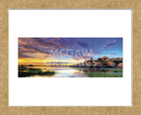 Willow Lake Spring Sunset (Framed) -  Bob Larson - McGaw Graphics