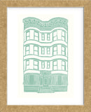 Williamsburg Building 4 (Brownstone) (Framed) -  live from bklyn - McGaw Graphics