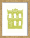 Williamsburg Building 6 (Lorimer below Grand Ave.) (Framed) -  live from bklyn - McGaw Graphics