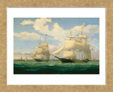 The Ships “Winged Arrow” and “Southern Cross” in Boston Harbor, 1853 (Framed) -  Fitz Hugh Lane - McGaw Graphics