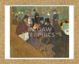 At the Moulin Rouge, 1892-95 (Framed) -  Henri de Toulouse Lautrec - McGaw Graphics