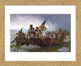 Washington Crossing the Delaware (cropped) (Framed) -  Emanuel Gottlieb Leutze - McGaw Graphics