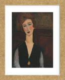 Portrait of a Woman, c.1917-1918  (Framed) -  Amedeo Modigliani - McGaw Graphics
