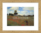 Wild Poppies  (Framed) -  Claude Monet - McGaw Graphics