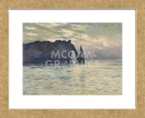 The Cliff, Etretat, Sunset, 1883  (Framed) -  Claude Monet - McGaw Graphics