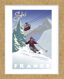 Ski France  (Framed) -  Kem McNair - McGaw Graphics