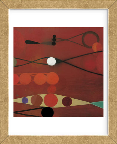 Red Seed #34  (Framed) -  Bill Mead - McGaw Graphics