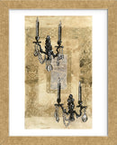 Brocade Sconces  (Framed) -  Pyper Morgan - McGaw Graphics