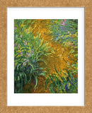 The Path in the Iris Garden (Framed) -  Claude Monet - McGaw Graphics