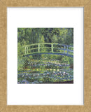 Water Lily Pond, 1899 (blue) (Framed) -  Claude Monet - McGaw Graphics