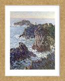 Rock Points at Belle-Ile, 1886 (Framed) -  Claude Monet - McGaw Graphics