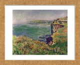 The Cliff at Varengeville, 1882 (Framed) -  Claude Monet - McGaw Graphics