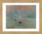 Impression, Sunrise (Framed) -  Claude Monet - McGaw Graphics