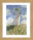 Woman with Parasol (Framed) -  Claude Monet - McGaw Graphics