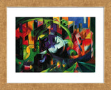 Abstract with Cattle (Framed) -  Franz Marc - McGaw Graphics