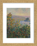 Flower Beds at Vetheuil, 1881 (Framed) -  Claude Monet - McGaw Graphics