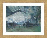 Arrival  of the Normandy Train, Gare Saint-Lazare, 1877 (Framed) -  Claude Monet - McGaw Graphics