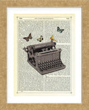 Typewriter (Framed) -  Marion McConaghie - McGaw Graphics