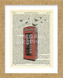 Red Telephone Box (Framed) -  Marion McConaghie - McGaw Graphics