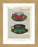 Vintage Cups (Framed) -  Marion McConaghie - McGaw Graphics