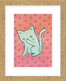 Grooming Cat (Framed) -  My Zoetrope - McGaw Graphics