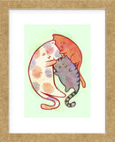 Cuddling Cats (Framed) -  My Zoetrope - McGaw Graphics