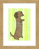 Dachshund (Framed) -  My Zoetrope - McGaw Graphics