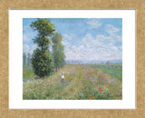 Meadow with Poplars, about 1875 (Framed) -  Claude Monet - McGaw Graphics