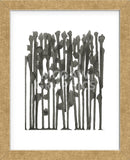 We - Minimalist Ink Series (Framed) -  Kiana Mosley - McGaw Graphics