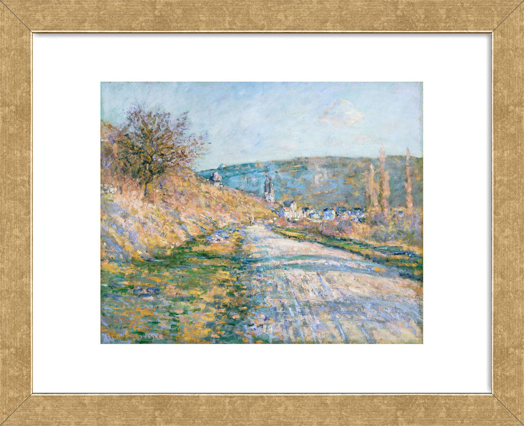 The Road to Vétheuil, 1879 (Framed) | McGaw Graphics