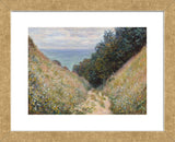 Road at La Cavée, Pourville, 1882 (Framed) -  Claude Monet - McGaw Graphics