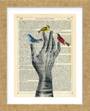 Bird in the Hand (Framed) -  Marion McConaghie - McGaw Graphics