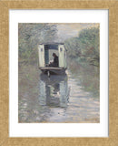 The Studio Boat (Le Bateau-atelier), 1876 (Framed) -  Claude Monet - McGaw Graphics