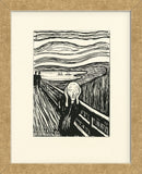The Scream (serigraph)  (Framed) -  Edvard Munch - McGaw Graphics