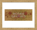 Roses Interlace  (Framed) -  Mali Nave - McGaw Graphics