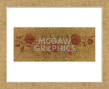 Roses Interlace  (Framed) -  Mali Nave - McGaw Graphics