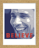 Barack Obama: Believe (Framed) -  Celebrity Photography - McGaw Graphics