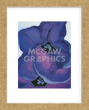 Purple Petunias, 1925  (Framed) -  Georgia O'Keeffe - McGaw Graphics