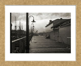 San Francisco Pier with Incoming Fog  (Framed) -  Christian Peacock - McGaw Graphics