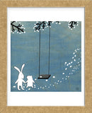 Follow Your Heart - Let's Swing  (Framed) -  Kristiana Pärn - McGaw Graphics