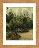 Corner of a Garden at the Hermitage, 1877 (Framed) -  Camille Pissarro - McGaw Graphics