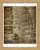 Italian Collage (Framed) -  Dawne Polis - McGaw Graphics