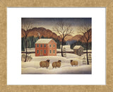Winter Sheep II (Framed) -  Diane Ulmer Pedersen - McGaw Graphics