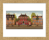 Town Houses I (Framed) -  Diane Ulmer Pedersen - McGaw Graphics