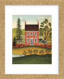 House and Lake (Framed) -  Diane Ulmer Pedersen - McGaw Graphics