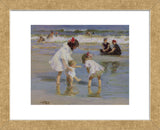 Children Playing at the Seashore (Framed) -  Edward Henry Potthast - McGaw Graphics